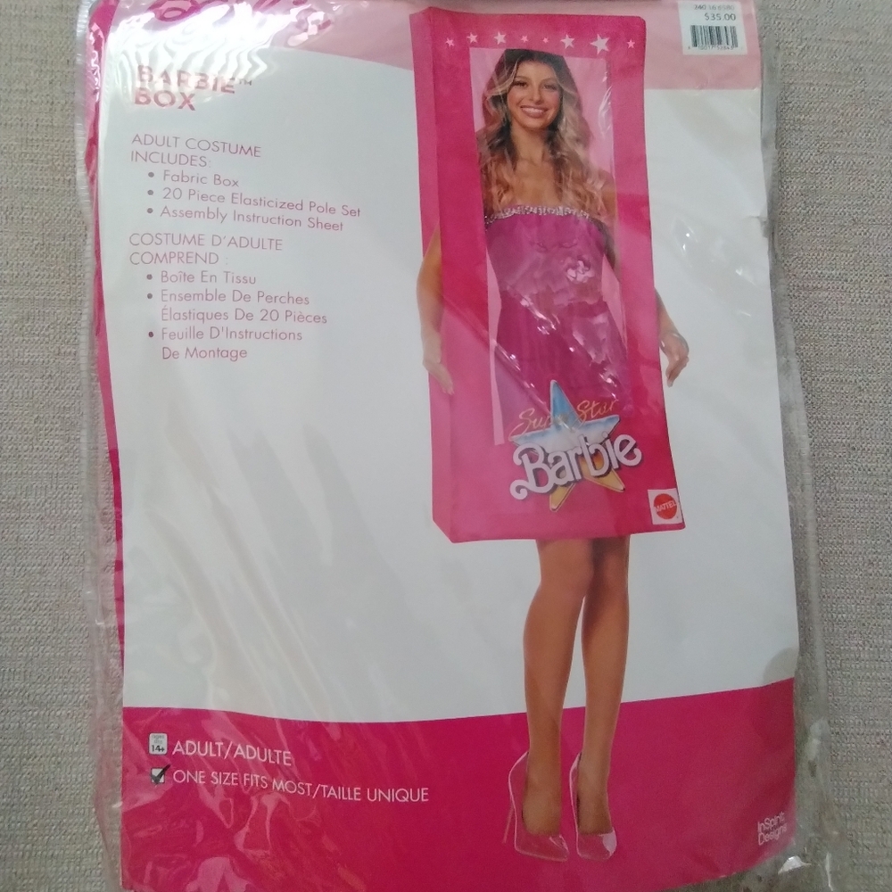 Barbie Adult Costume in Pink